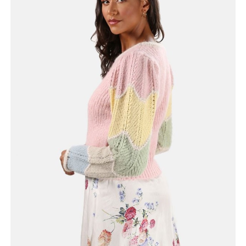 Loveshackfancy Aspen Pullover S - image 2